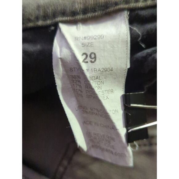 Anthropologie Level 99 Pants Woman's Size 29 Camo Utility Zip‎ Ankle Neutral - Picture 12 of 15